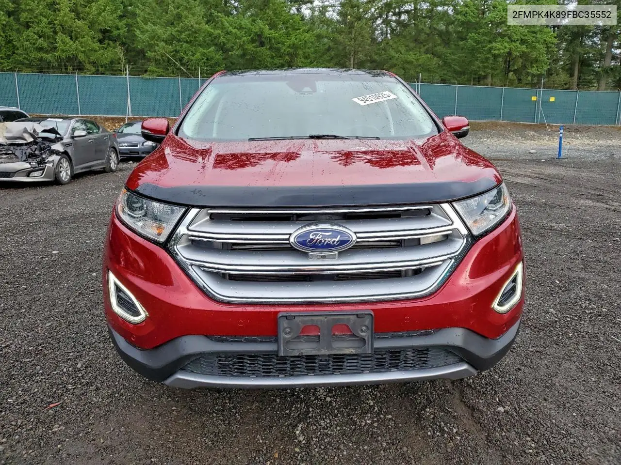 2FMPK4K89FBC35552 2015 Ford Edge Titanium