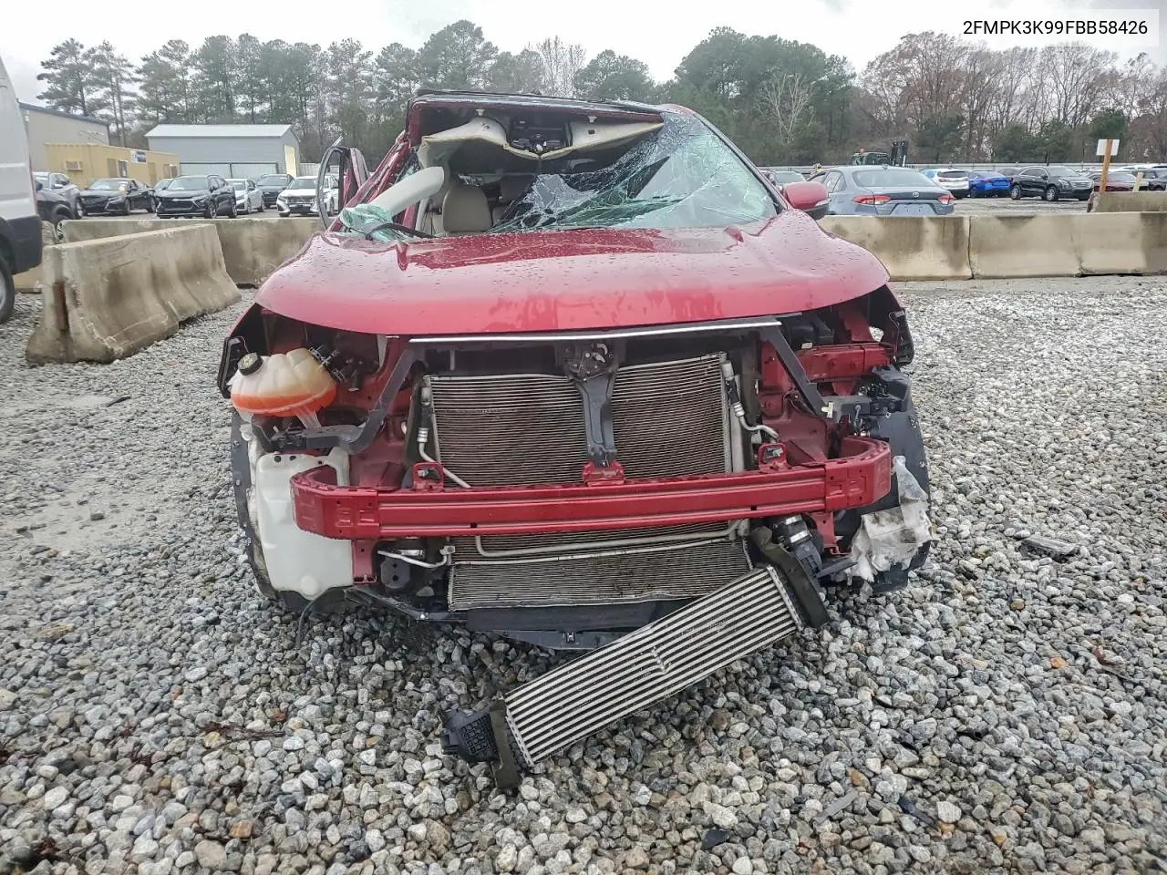 2FMPK3K99FBB58426 2015 Ford Edge Titanium