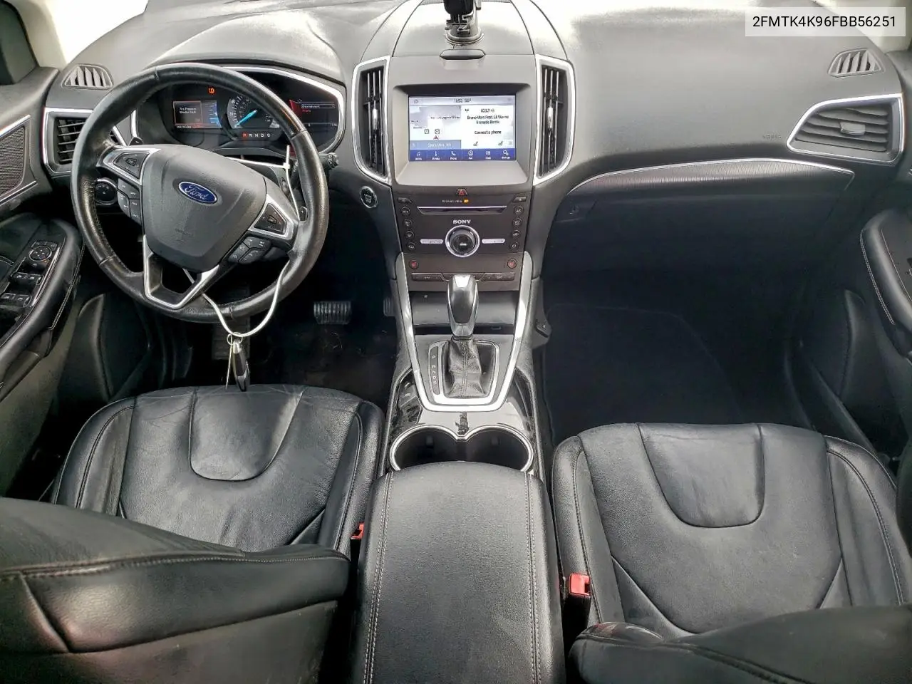 2FMTK4K96FBB56251 2015 Ford Edge Titanium