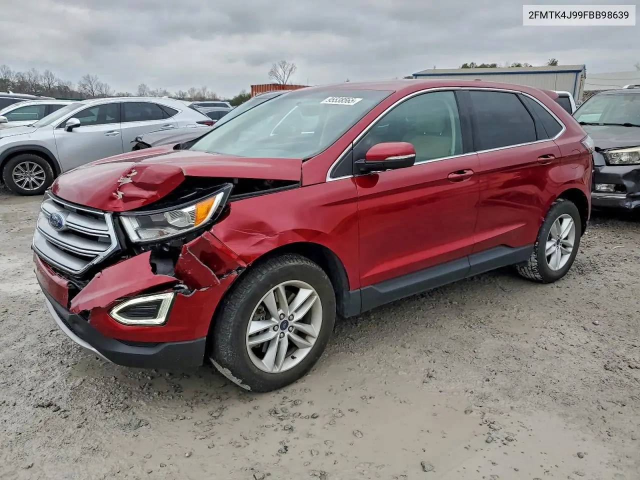 2FMTK4J99FBB98639 2015 Ford Edge Sel