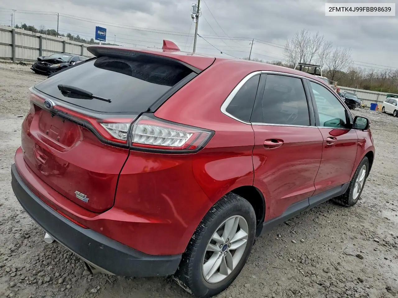 2FMTK4J99FBB98639 2015 Ford Edge Sel