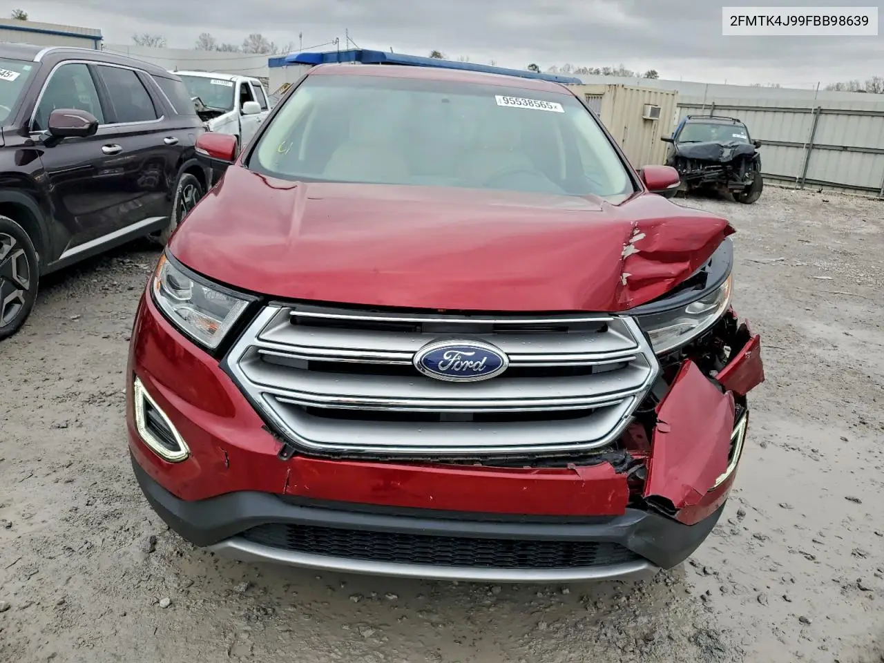 2FMTK4J99FBB98639 2015 Ford Edge Sel
