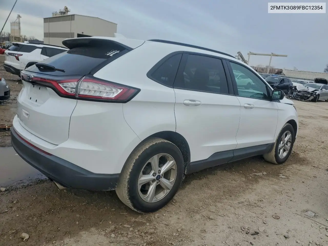 2FMTK3G89FBC12354 2015 Ford Edge Se