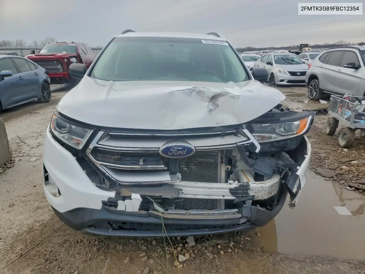 2FMTK3G89FBC12354 2015 Ford Edge Se