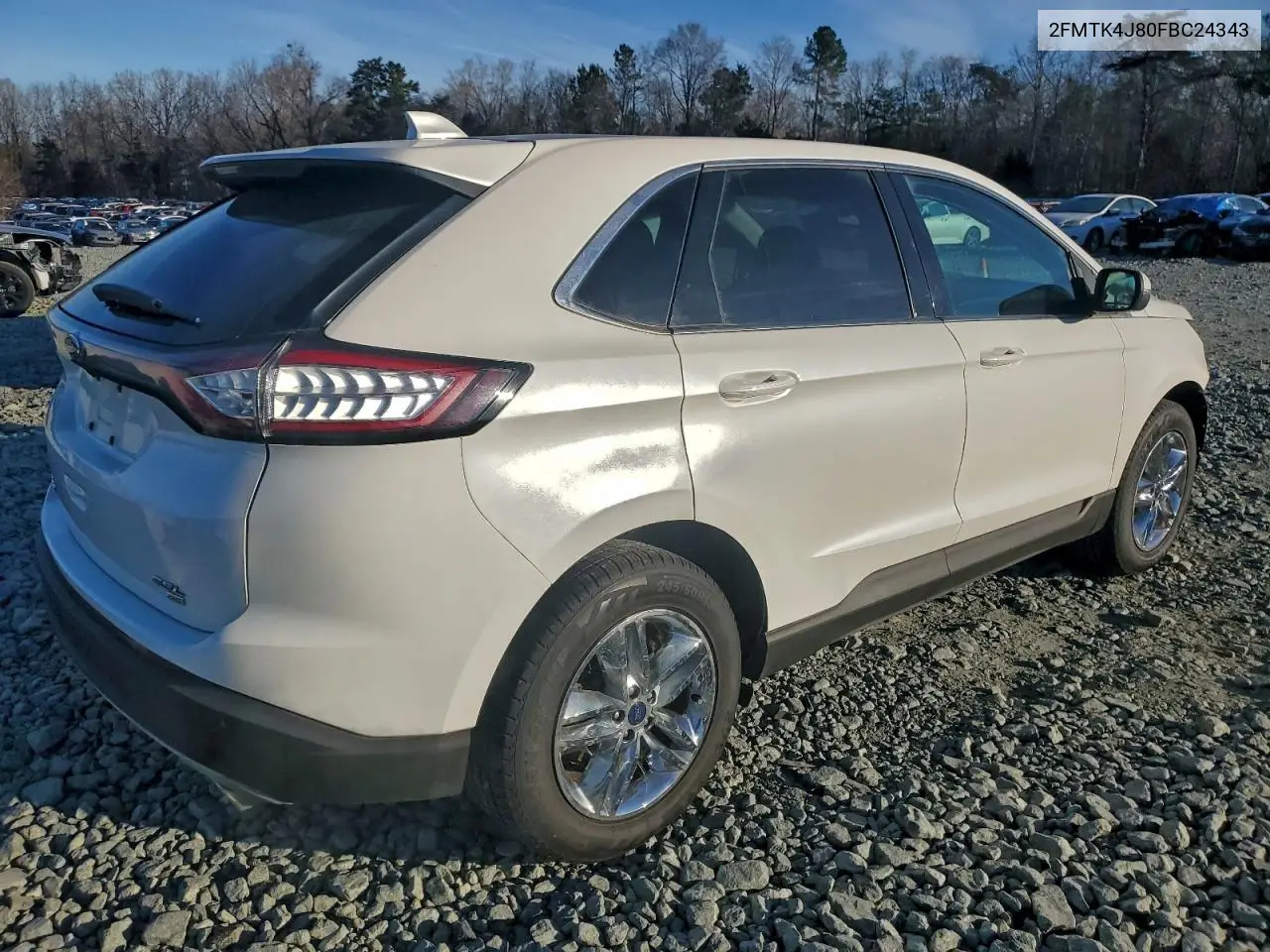 2FMTK4J80FBC24343 2015 Ford Edge Sel