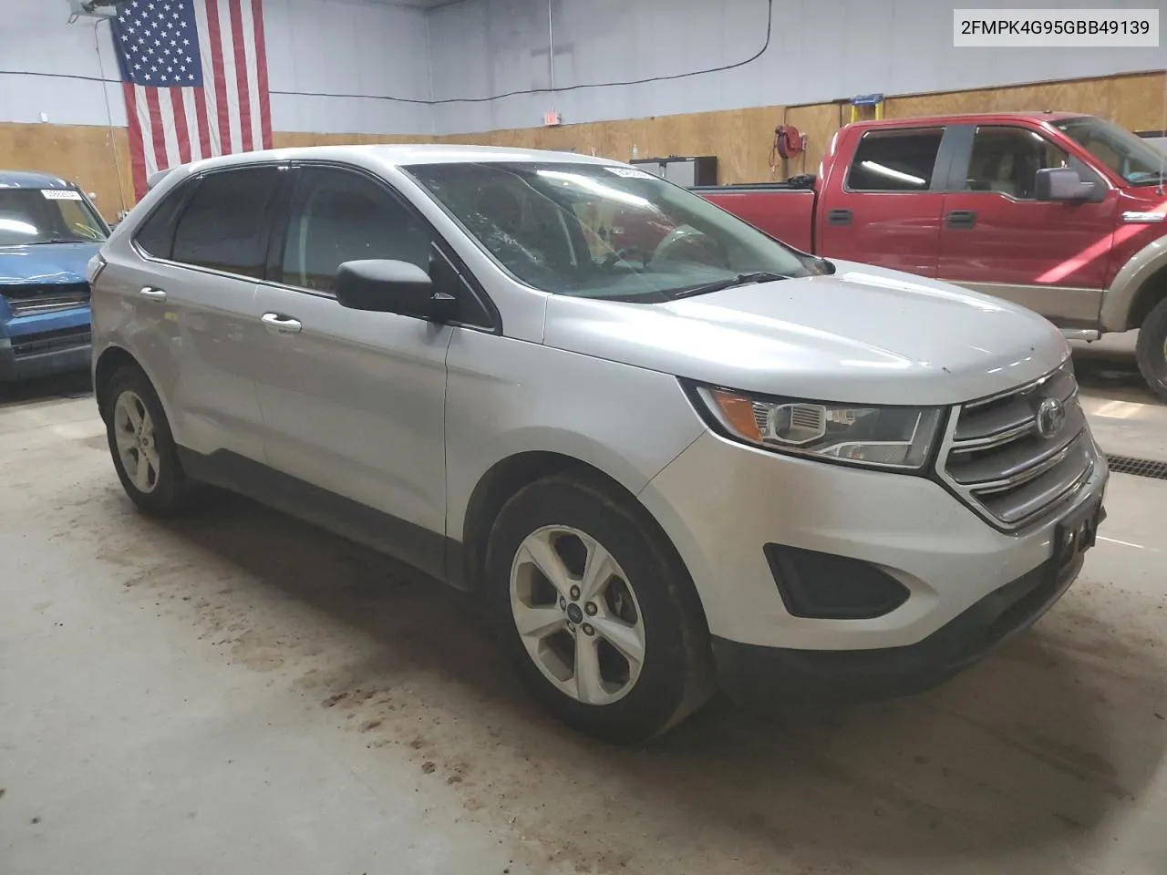 2016 Ford Edge Se VIN: 2FMPK4G95GBB49139 Lot: 56485584