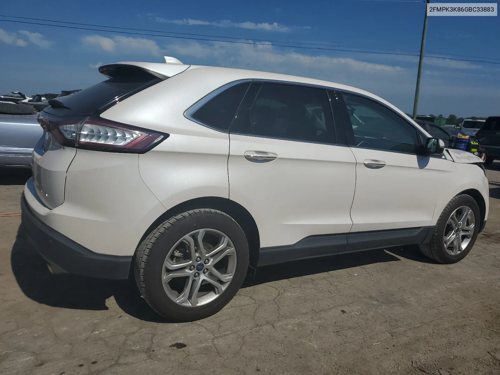 2FMPK3K86GBC33883 2016 Ford Edge Titanium