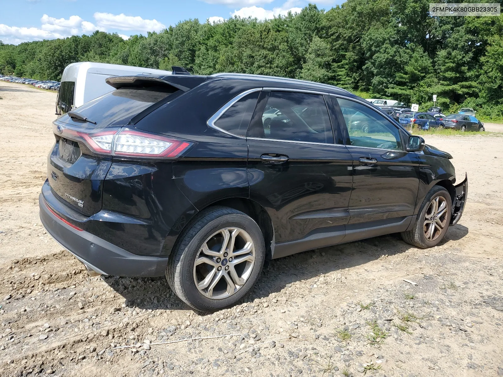 2016 Ford Edge Titanium VIN: 2FMPK4K80GBB23305 Lot: 63583964