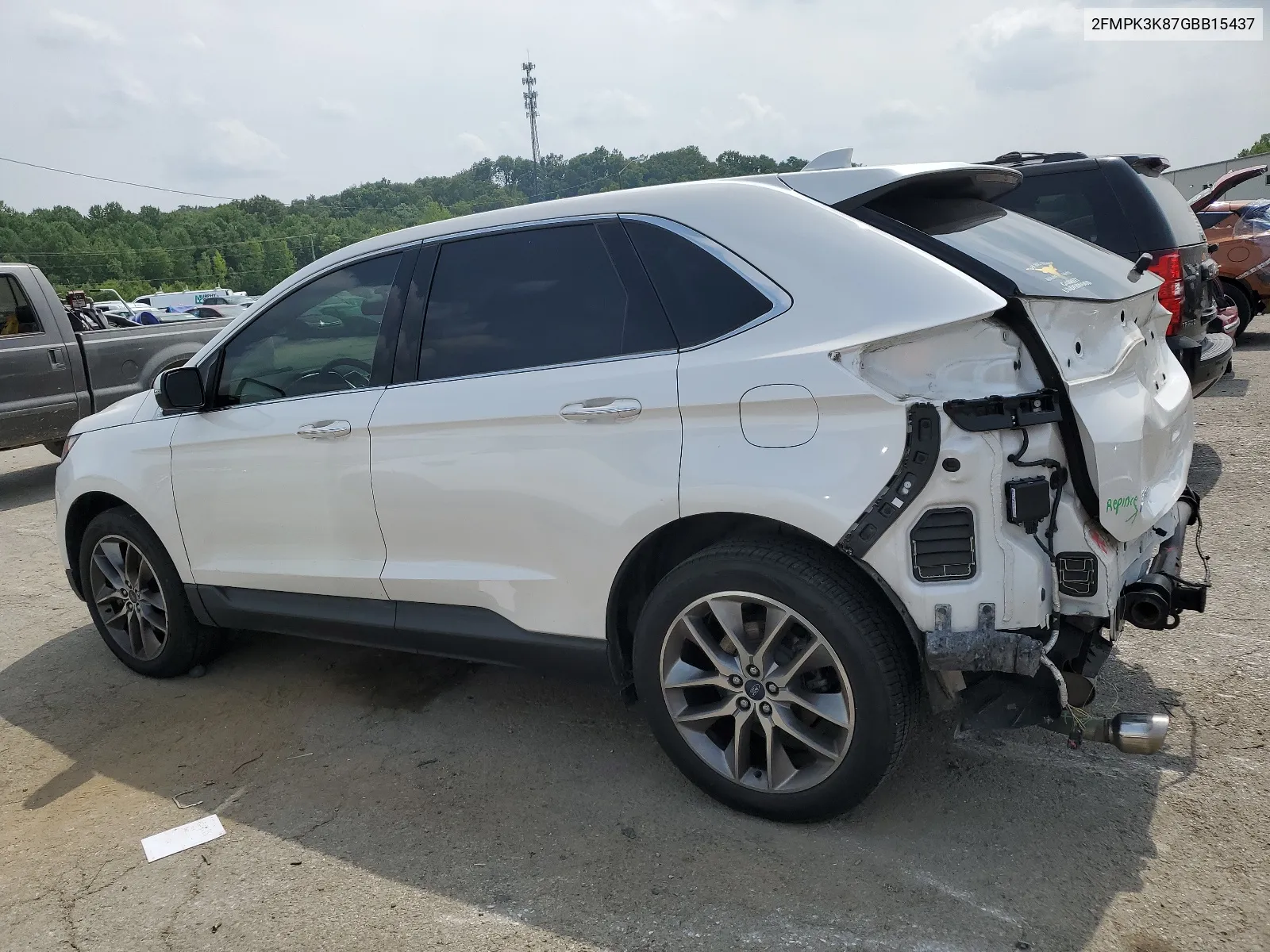 2FMPK3K87GBB15437 2016 Ford Edge Titanium