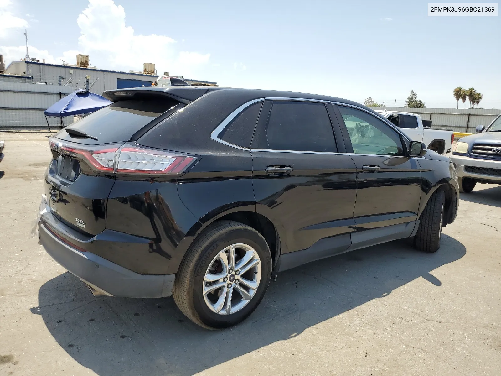 2016 Ford Edge Sel VIN: 2FMPK3J96GBC21369 Lot: 64280684