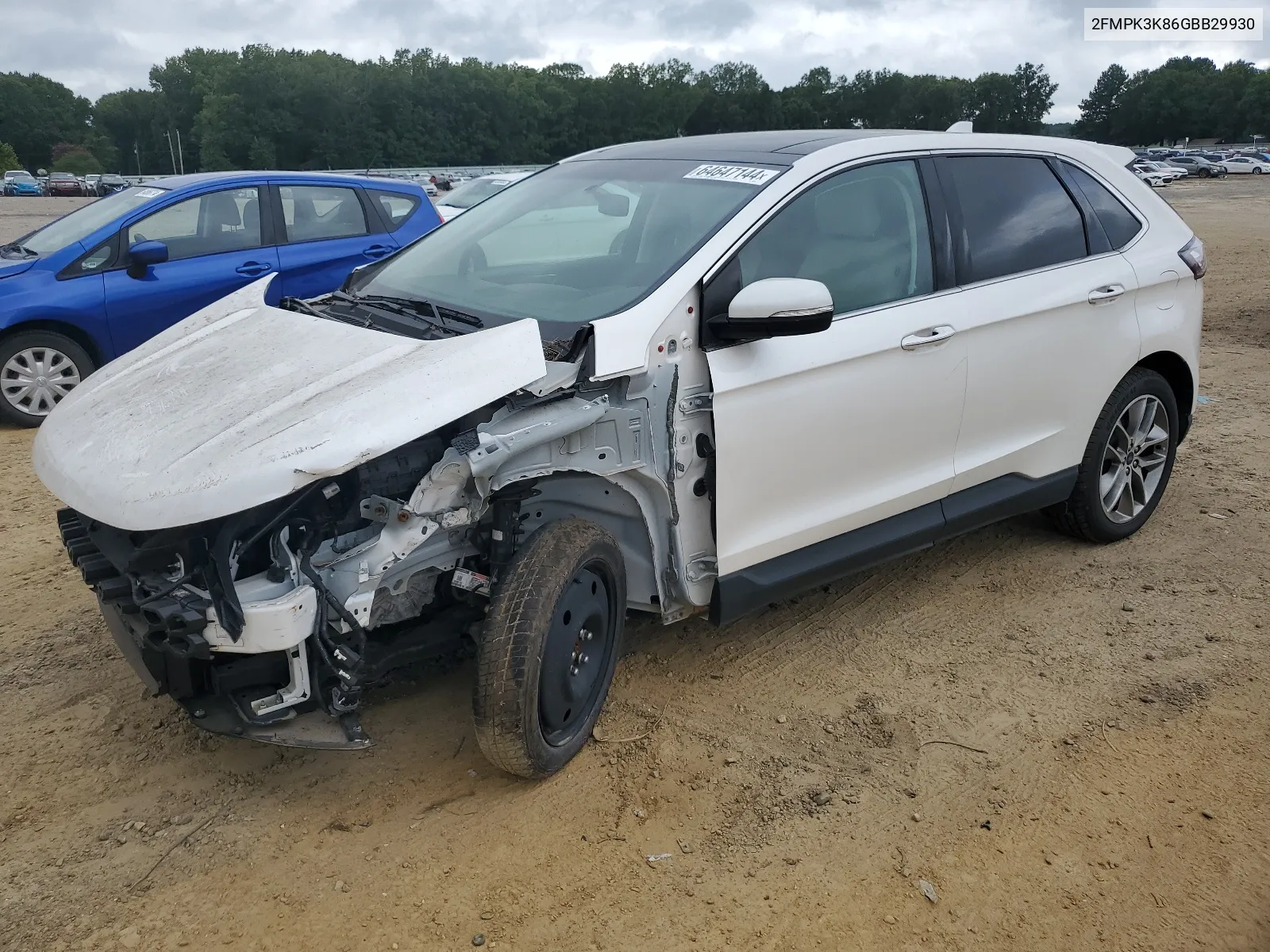 2FMPK3K86GBB29930 2016 Ford Edge Titanium