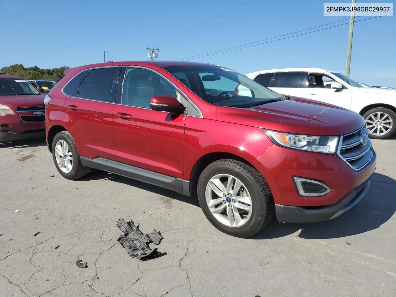 2016 Ford Edge Sel VIN: 2FMPK3J98GBC29957 Lot: 71662134