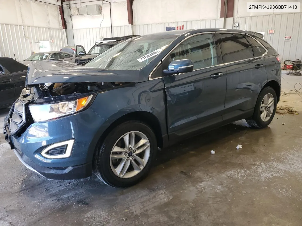 2FMPK4J93GBB71410 2016 Ford Edge Sel