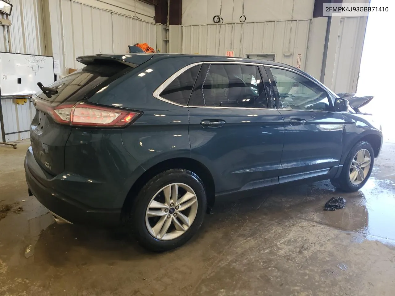 2016 Ford Edge Sel VIN: 2FMPK4J93GBB71410 Lot: 71845864