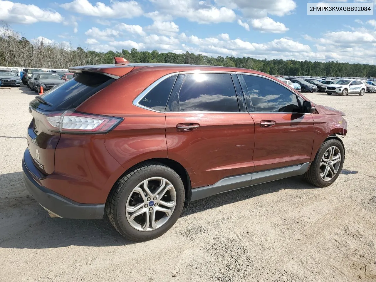 2FMPK3K9XGBB92084 2016 Ford Edge Titanium