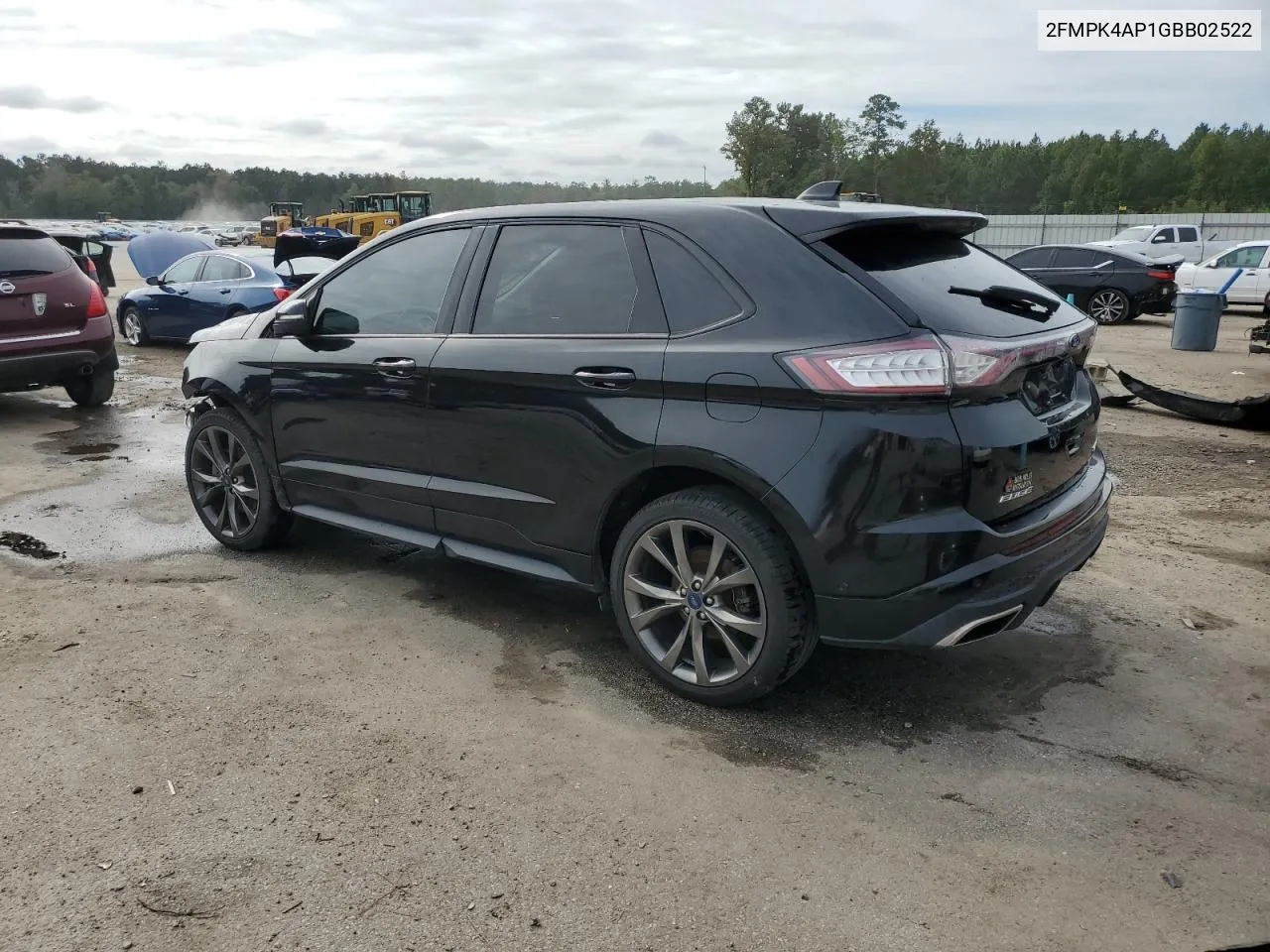 2FMPK4AP1GBB02522 2016 Ford Edge Sport