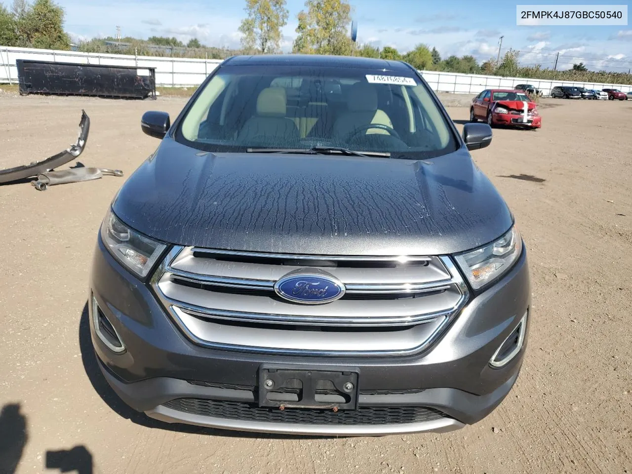 2FMPK4J87GBC50540 2016 Ford Edge Sel