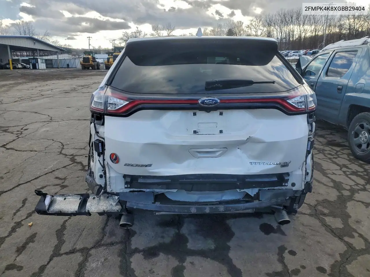 2FMPK4K8XGBB29404 2016 Ford Edge Titanium