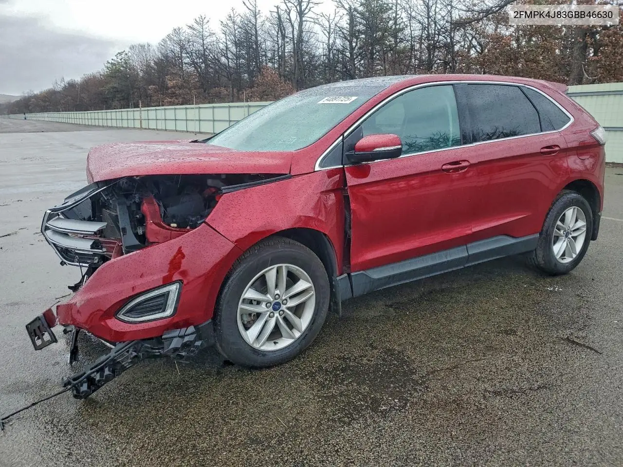 2FMPK4J83GBB46630 2016 Ford Edge Sel