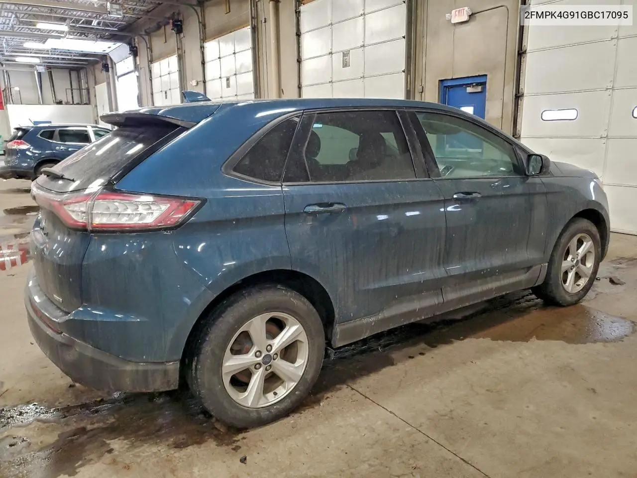 2FMPK4G91GBC17095 2016 Ford Edge Se