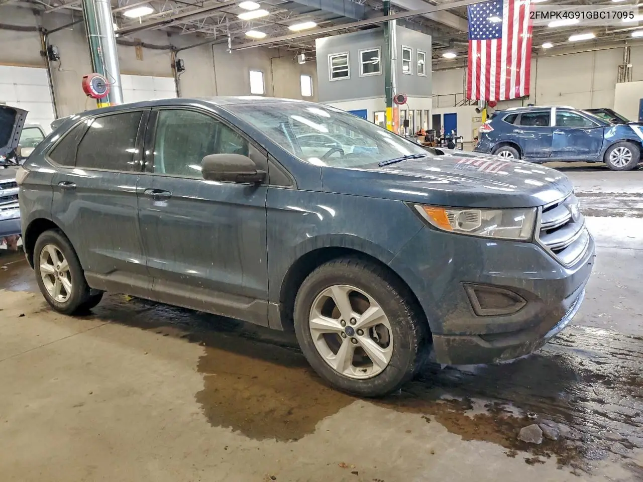2FMPK4G91GBC17095 2016 Ford Edge Se