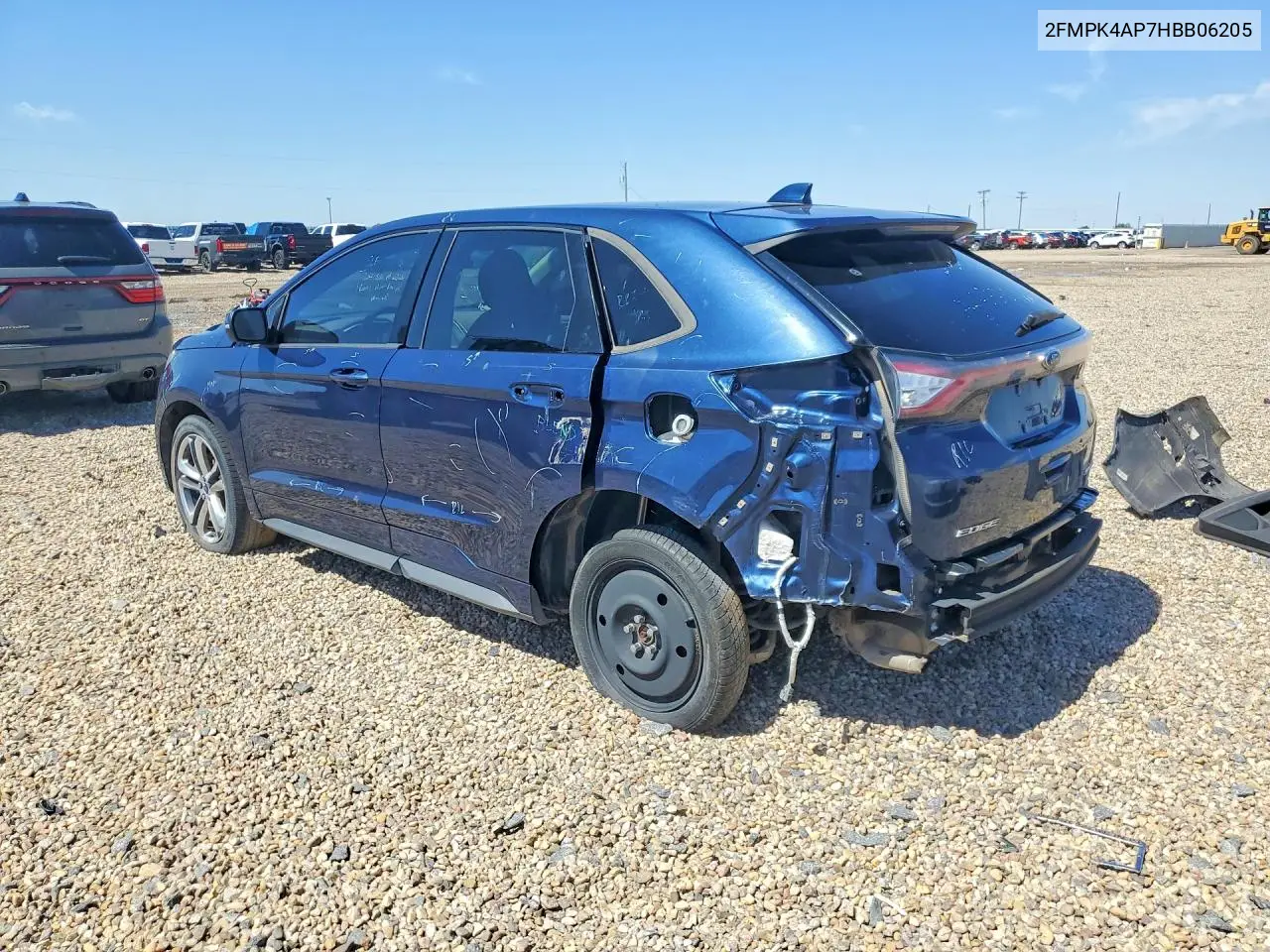 2FMPK4AP7HBB06205 2017 Ford Edge Sport