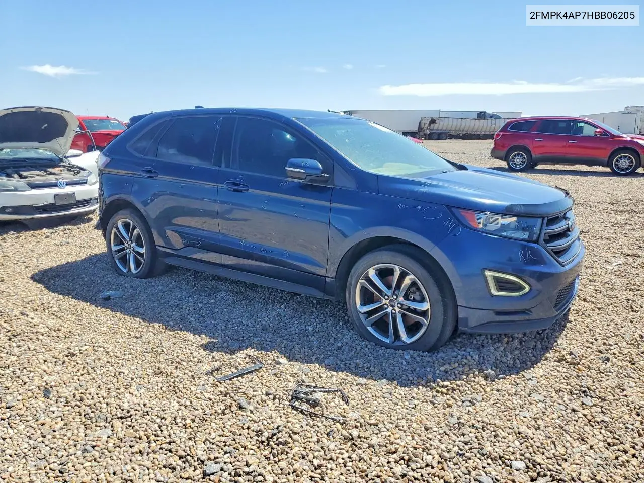 2FMPK4AP7HBB06205 2017 Ford Edge Sport