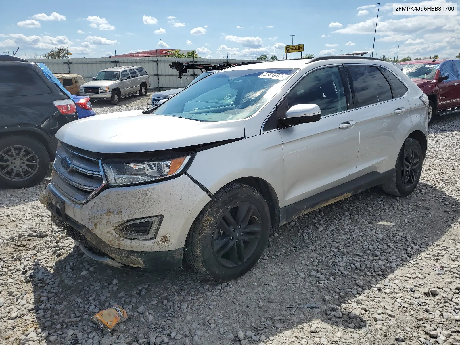 2FMPK4J95HBB81700 2017 Ford Edge Sel