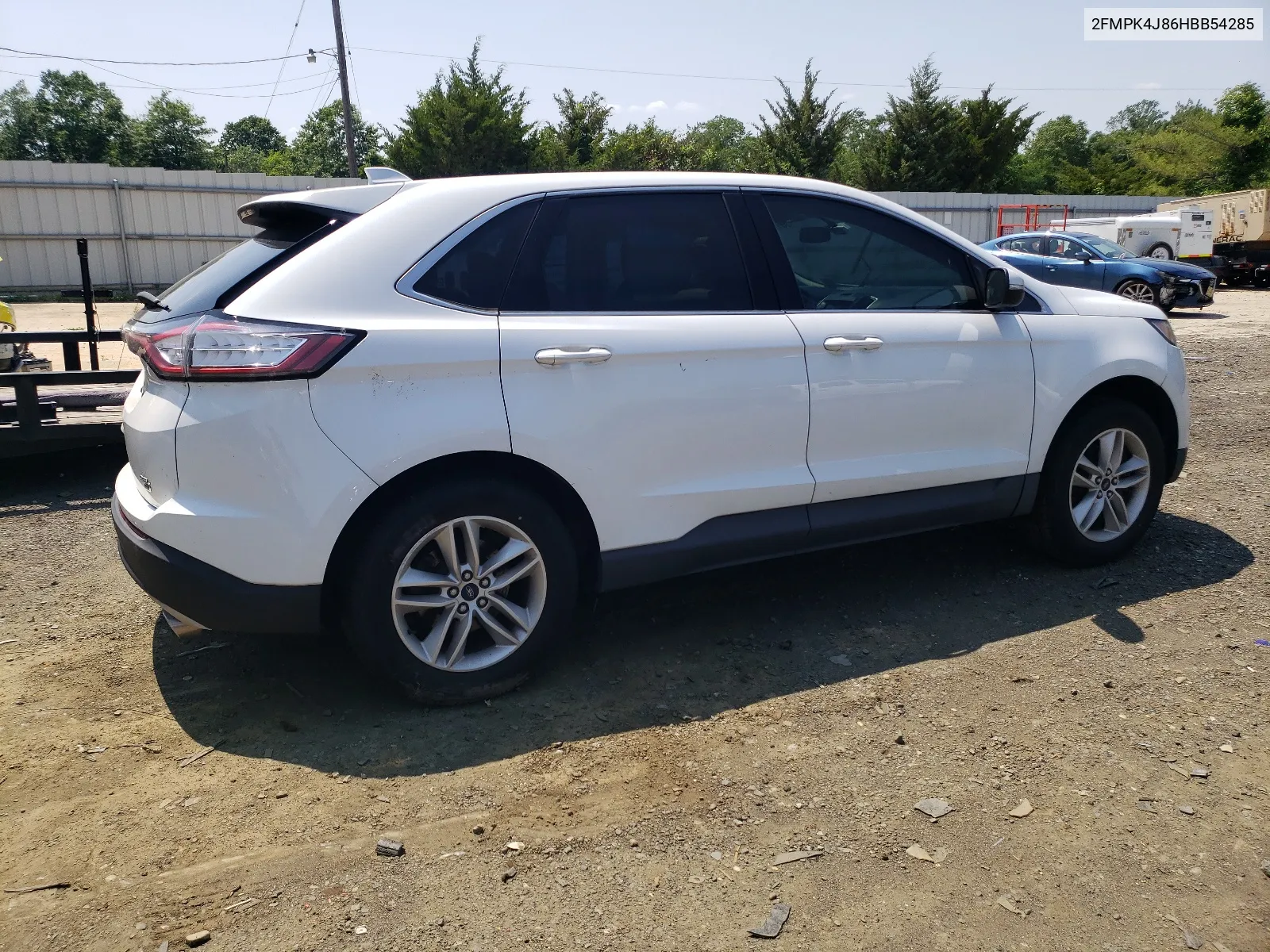 2017 Ford Edge Sel VIN: 2FMPK4J86HBB54285 Lot: 59177664