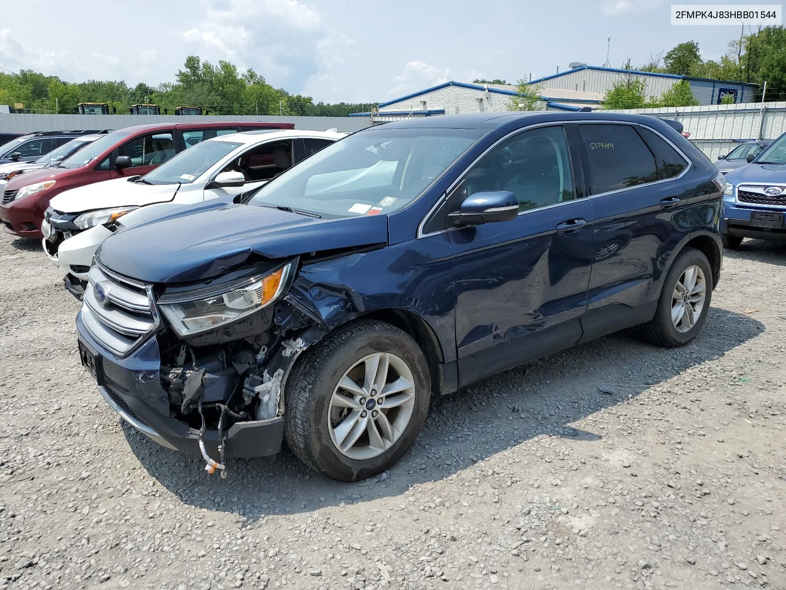 2FMPK4J83HBB01544 2017 Ford Edge Sel