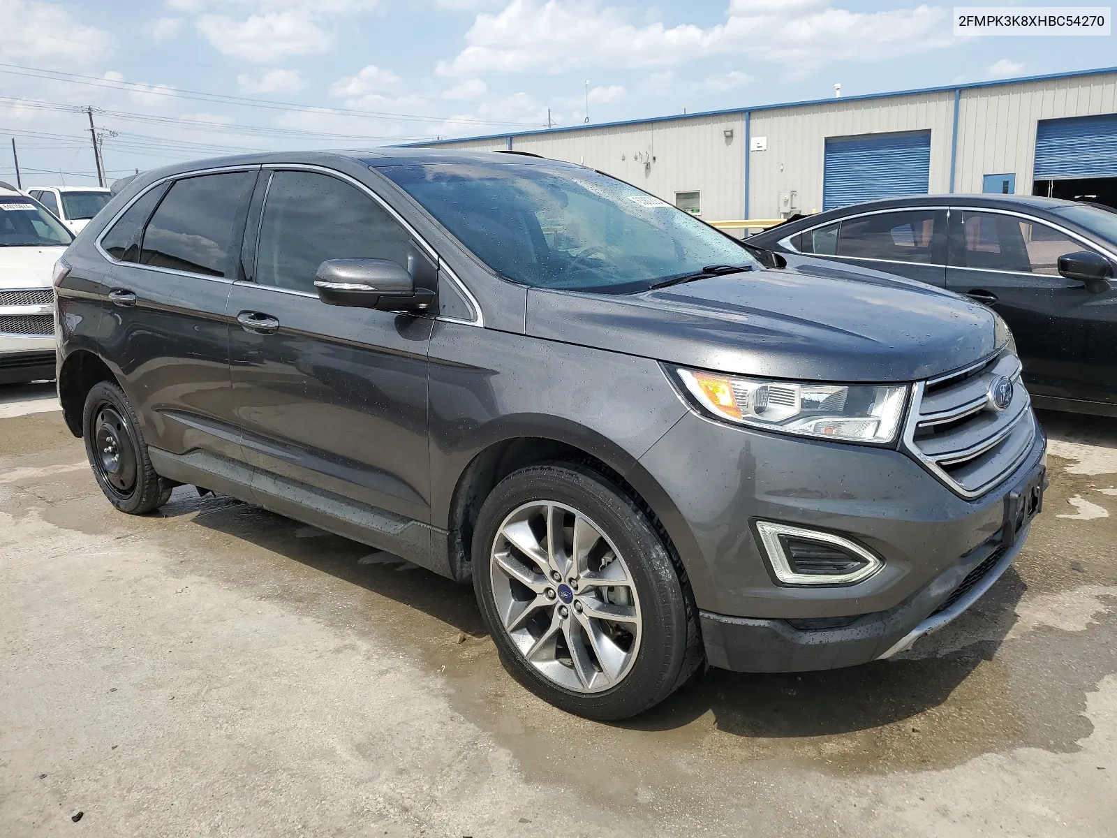 2017 Ford Edge Titanium VIN: 2FMPK3K8XHBC54270 Lot: 63802054