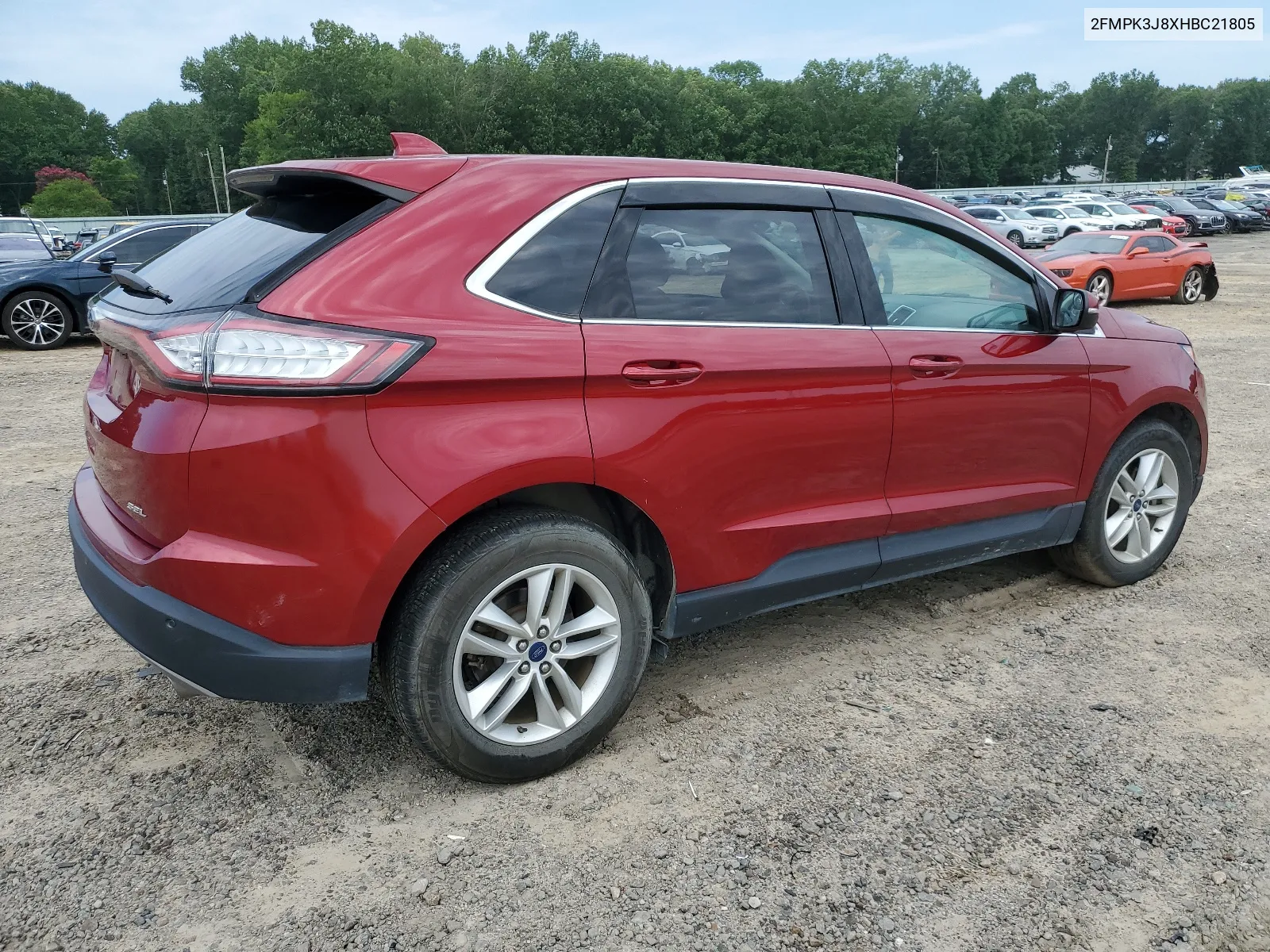 2FMPK3J8XHBC21805 2017 Ford Edge Sel