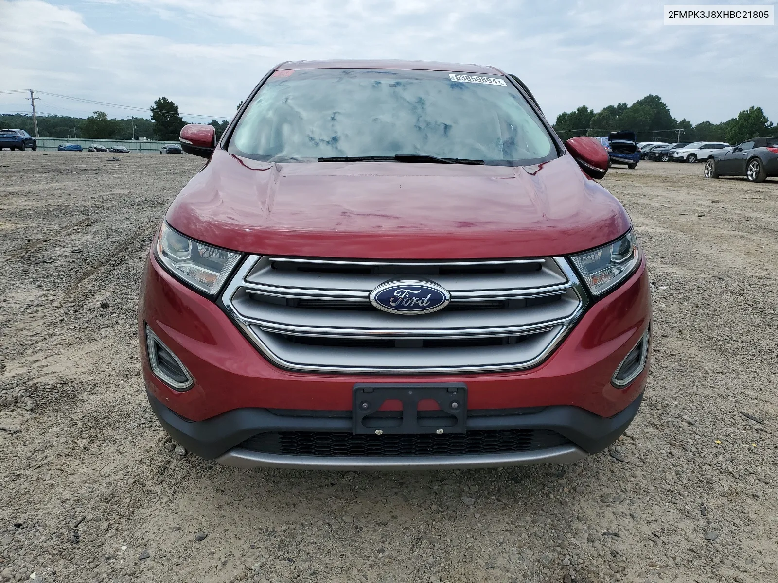 2FMPK3J8XHBC21805 2017 Ford Edge Sel