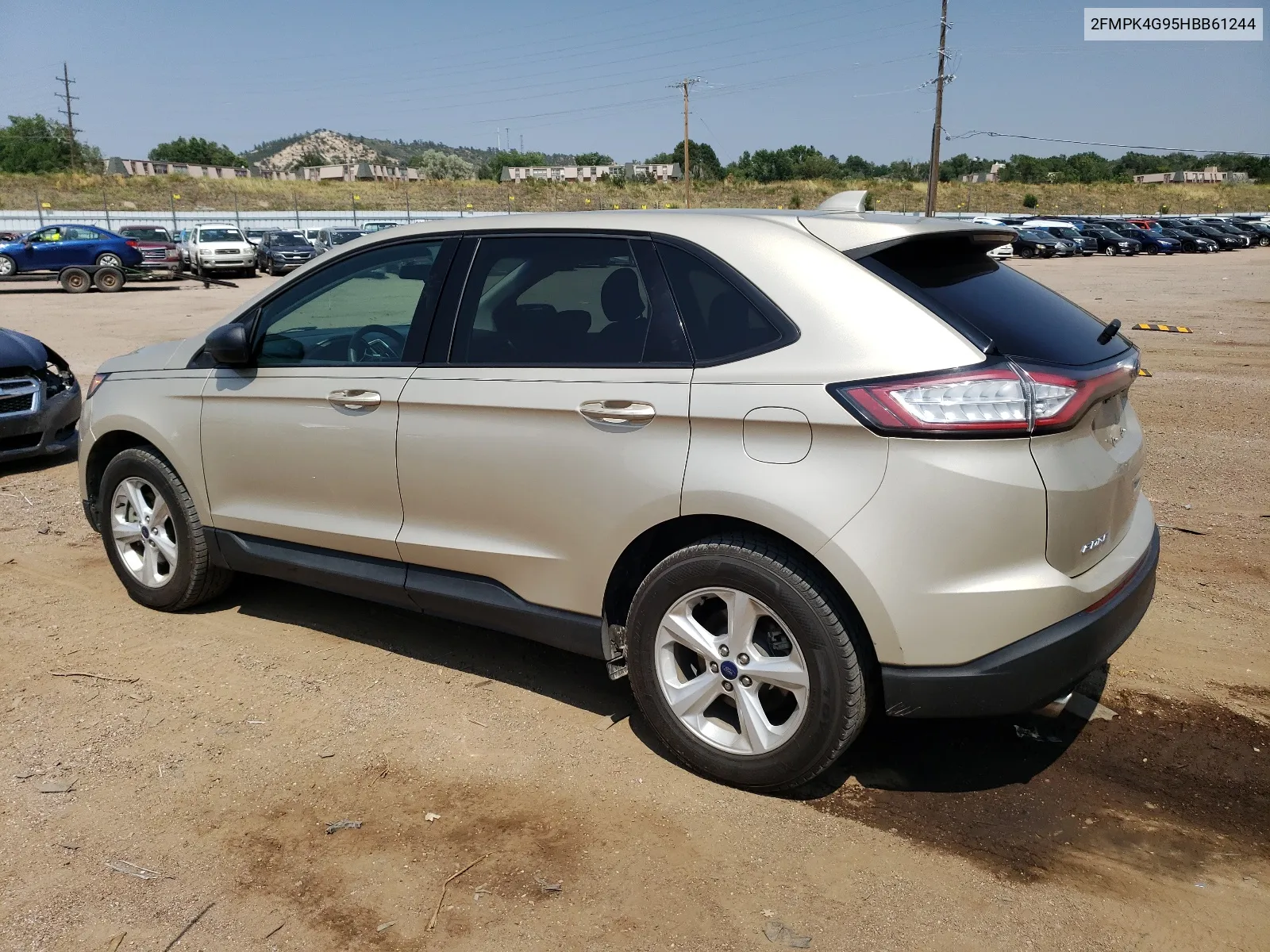 2FMPK4G95HBB61244 2017 Ford Edge Se