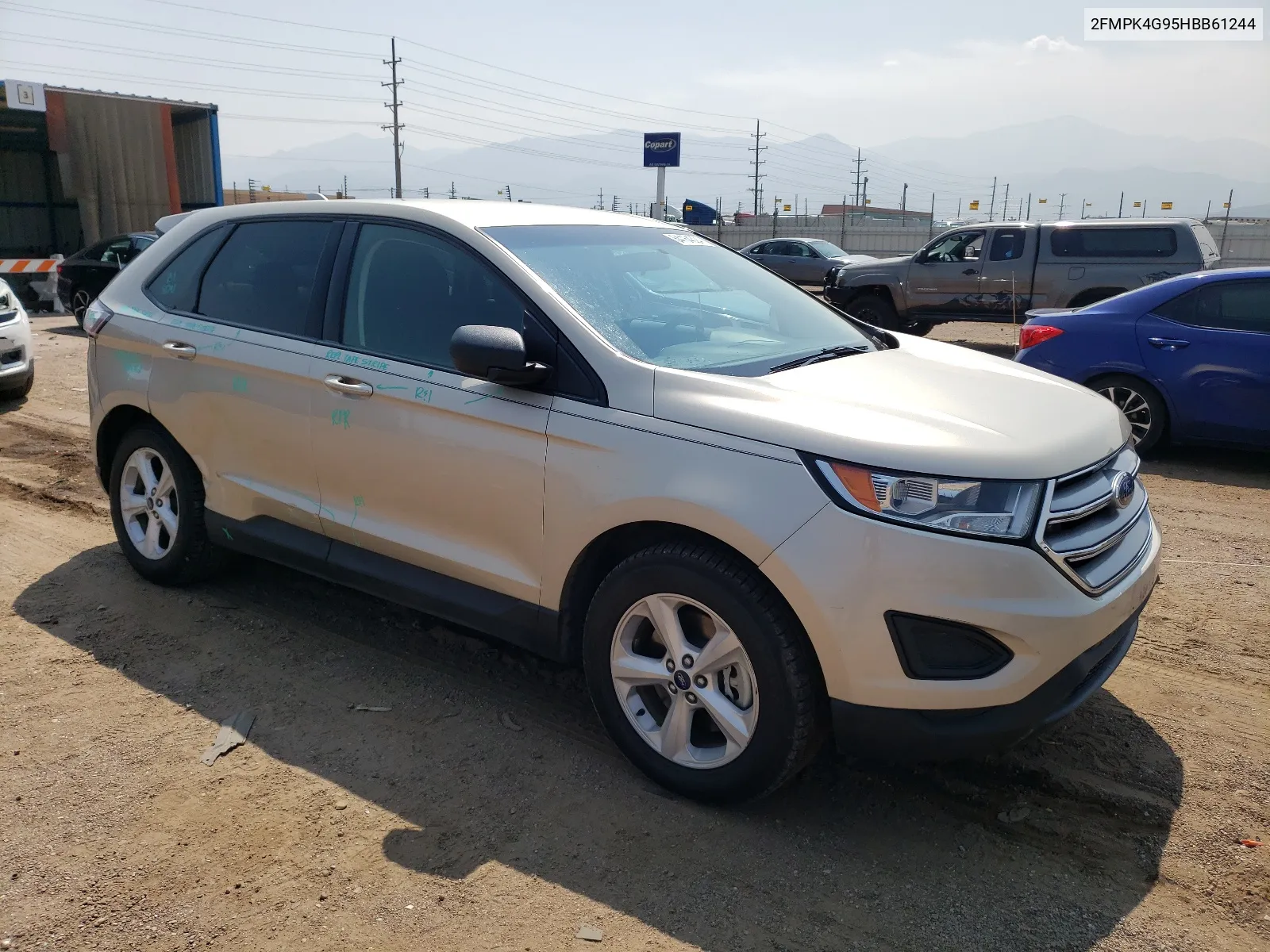 2FMPK4G95HBB61244 2017 Ford Edge Se