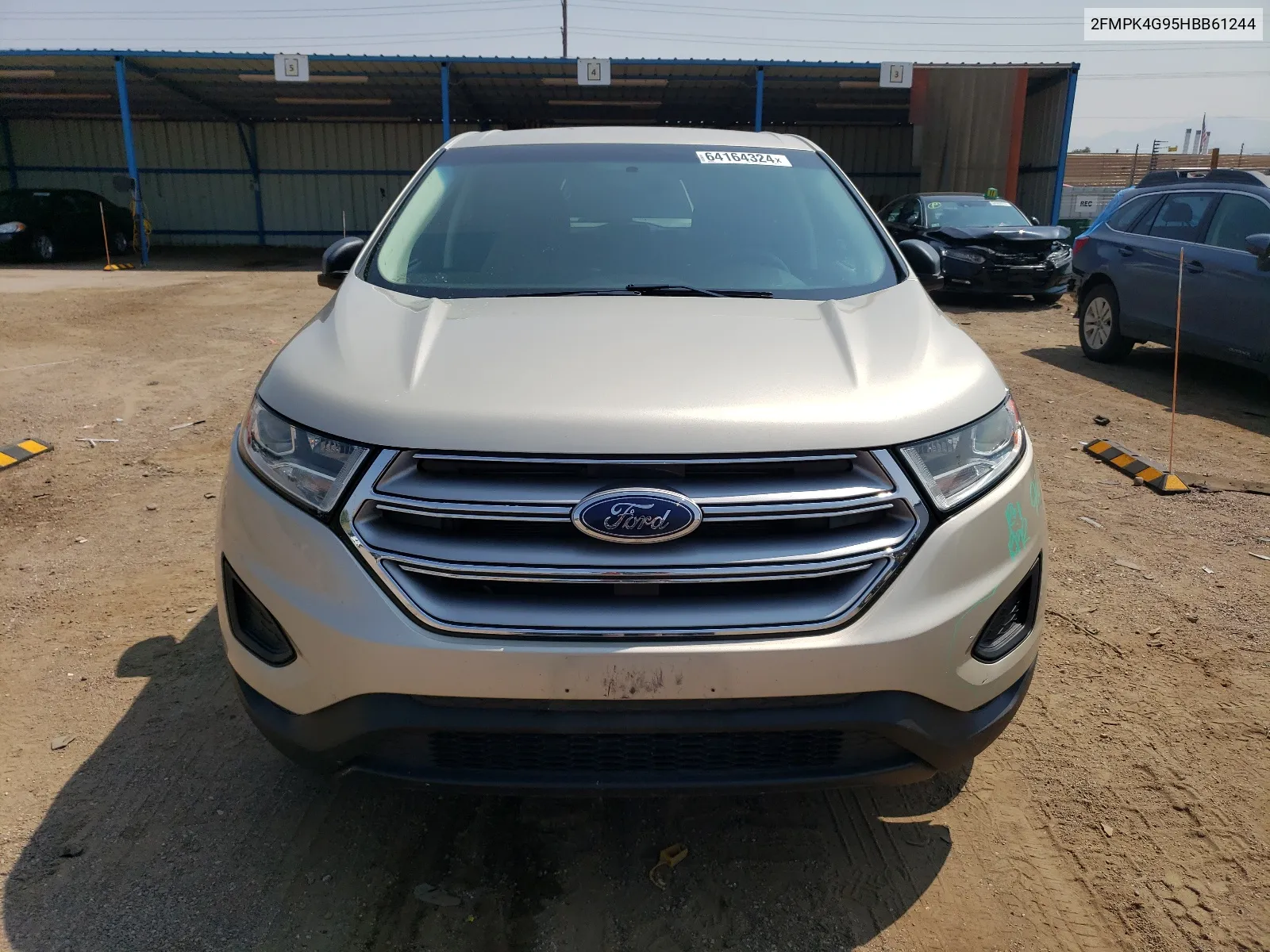 2017 Ford Edge Se VIN: 2FMPK4G95HBB61244 Lot: 64164324