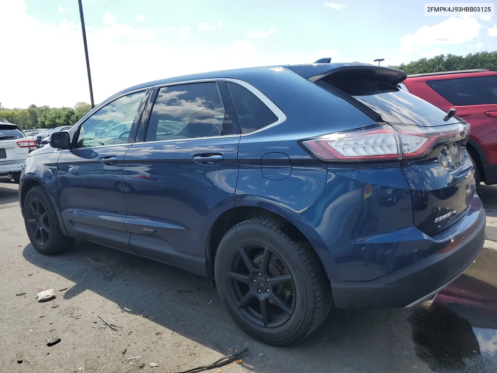 2FMPK4J93HBB03125 2017 Ford Edge Sel