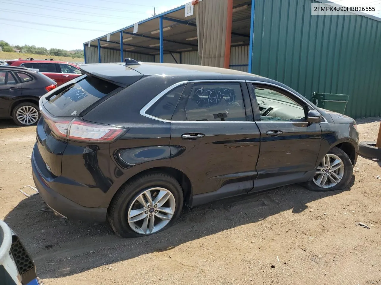 2FMPK4J90HBB26555 2017 Ford Edge Sel