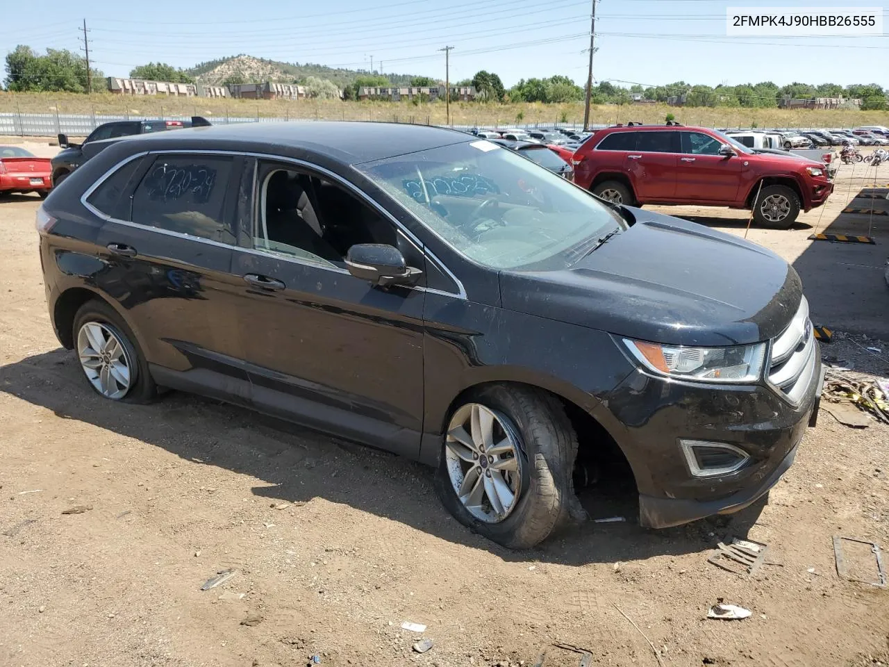 2017 Ford Edge Sel VIN: 2FMPK4J90HBB26555 Lot: 65491614