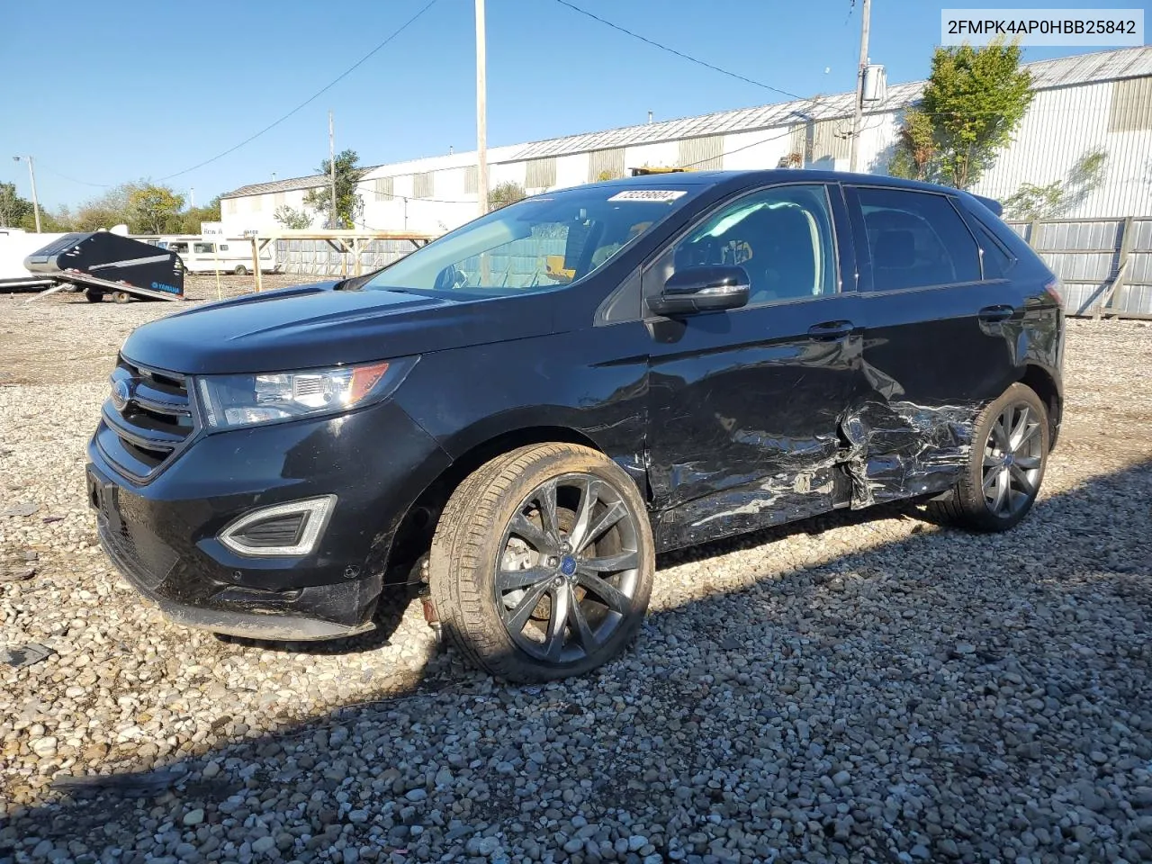 2FMPK4AP0HBB25842 2017 Ford Edge Sport