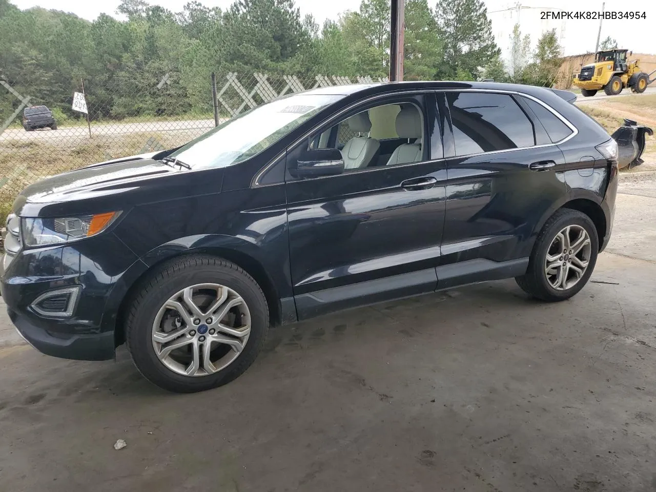 2FMPK4K82HBB34954 2017 Ford Edge Titanium