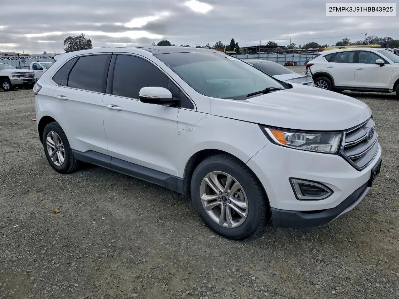 2FMPK3J91HBB43925 2017 Ford Edge Sel