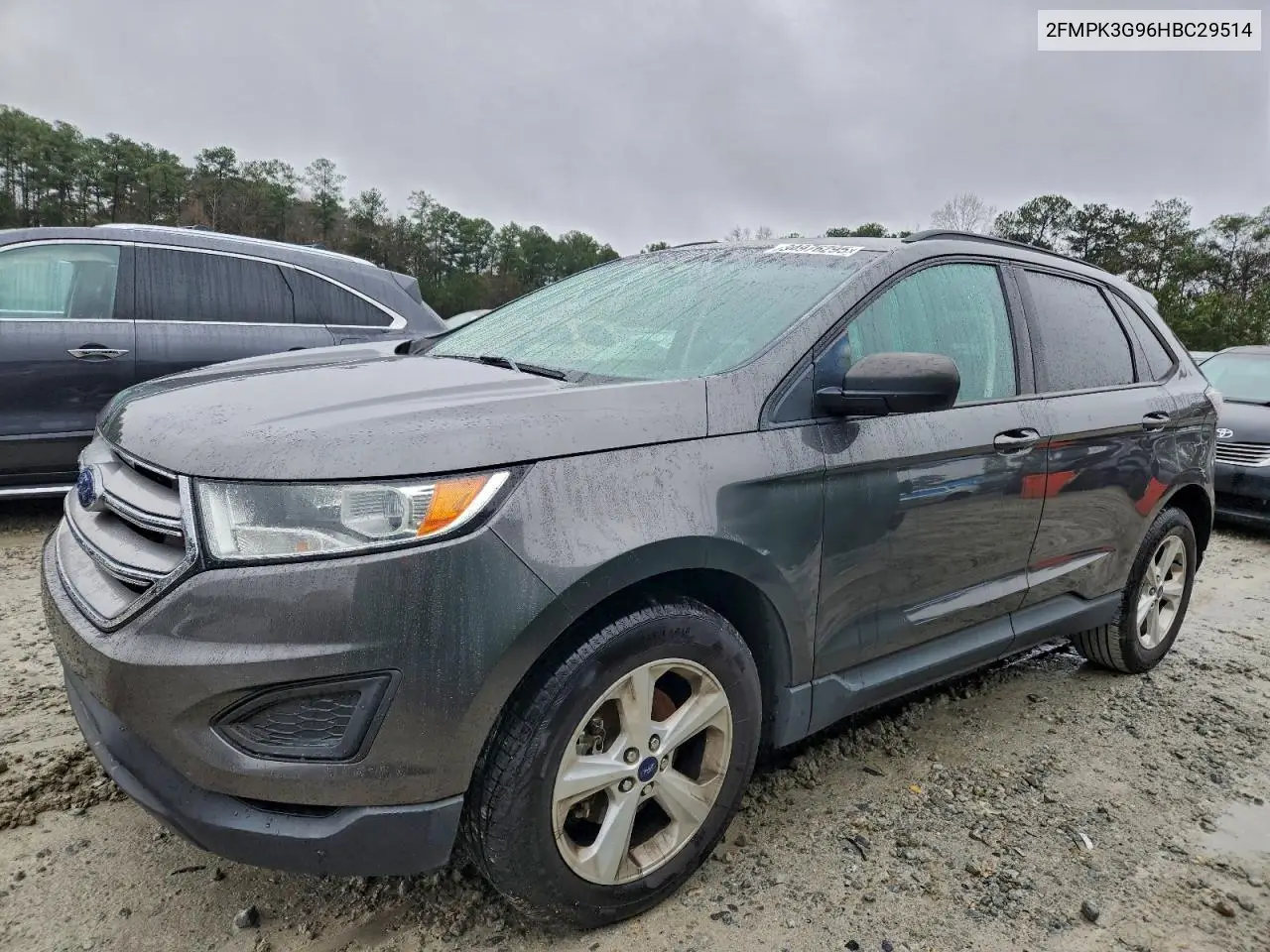 2FMPK3G96HBC29514 2017 Ford Edge Se