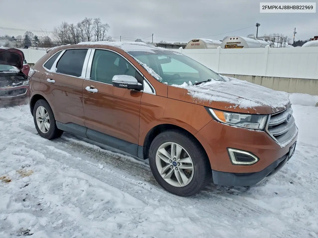 2FMPK4J88HBB22969 2017 Ford Edge Sel