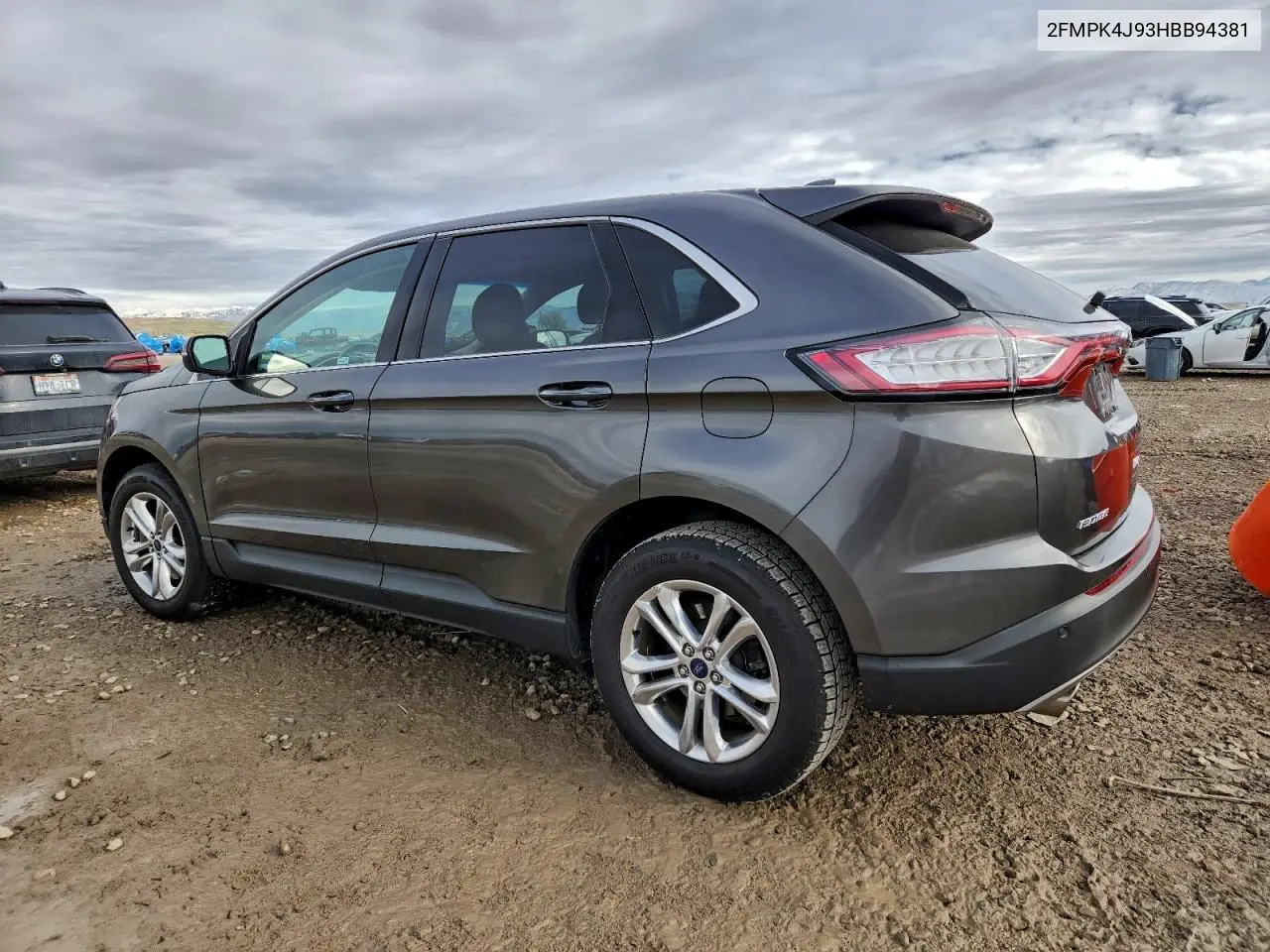 2FMPK4J93HBB94381 2017 Ford Edge Sel