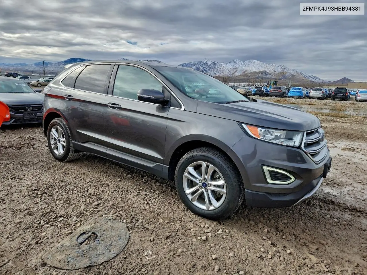 2FMPK4J93HBB94381 2017 Ford Edge Sel