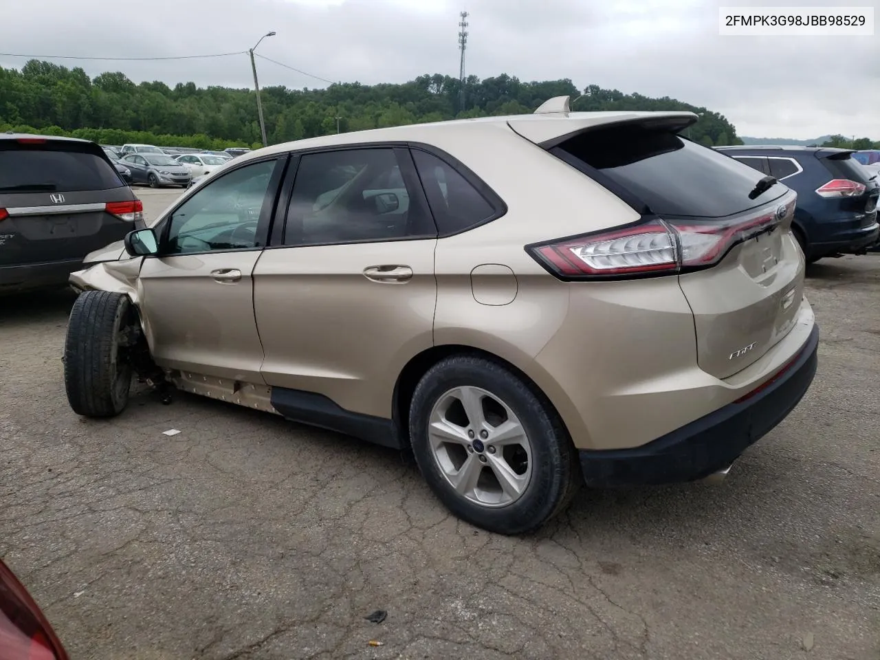 2018 Ford Edge Se VIN: 2FMPK3G98JBB98529 Lot: 54403844