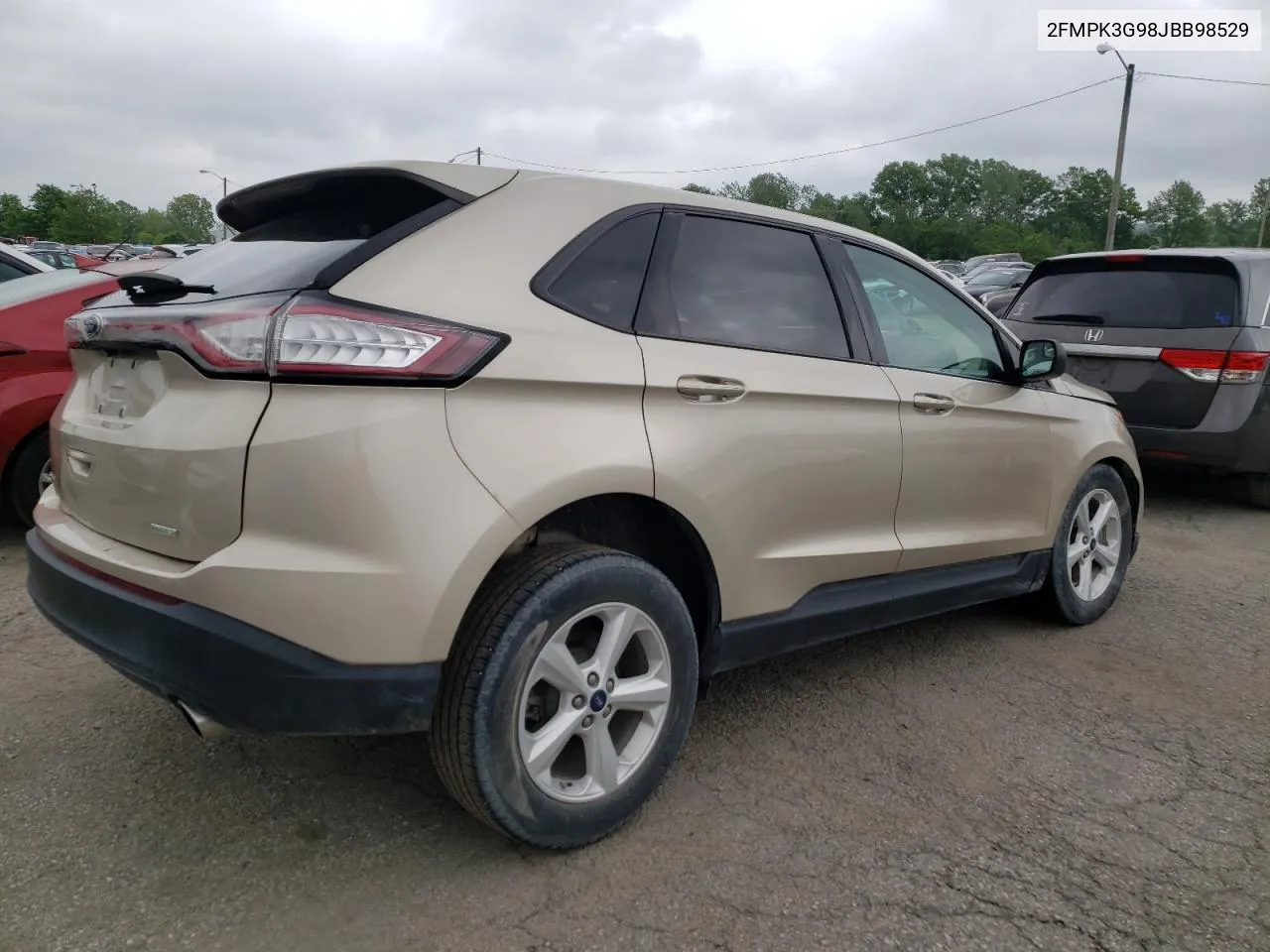 2018 Ford Edge Se VIN: 2FMPK3G98JBB98529 Lot: 54403844