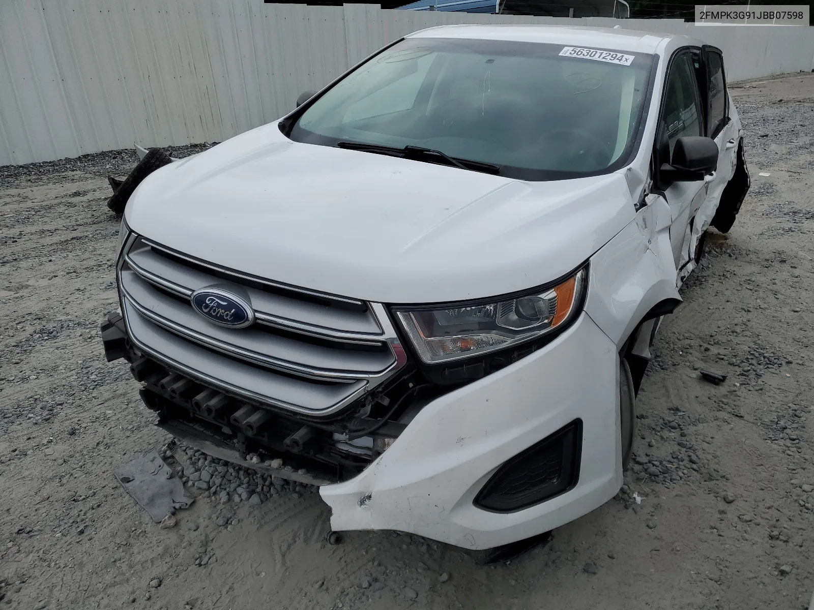 2FMPK3G91JBB07598 2018 Ford Edge Se