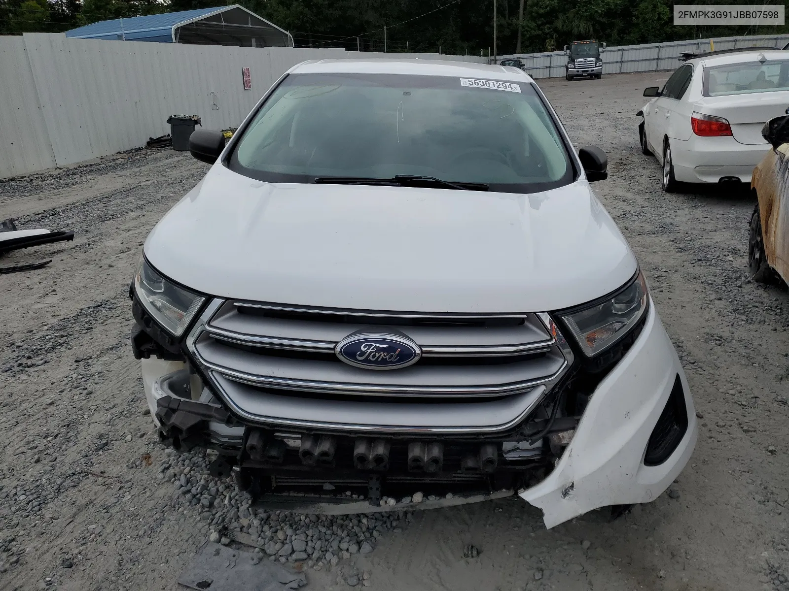 2018 Ford Edge Se VIN: 2FMPK3G91JBB07598 Lot: 56301294